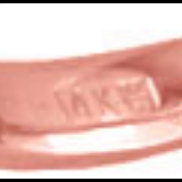 New Rose Gold Yellow Topaz November Birthstone Twisted Ring Emerald Cut Ring 6 - Picture 5 of 7